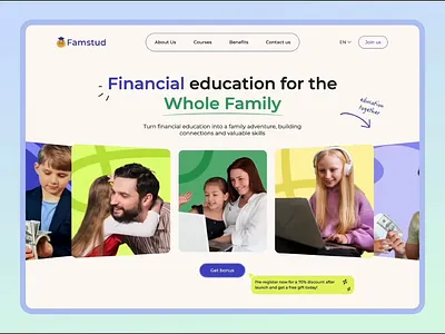 Smart, safe, and fun: UI/UX for digital natives ✨👨‍👩‍👧 businesswebsite design designsystem illustration landingpagedesign moderninterface productdesign responsiveweb ui webdesign