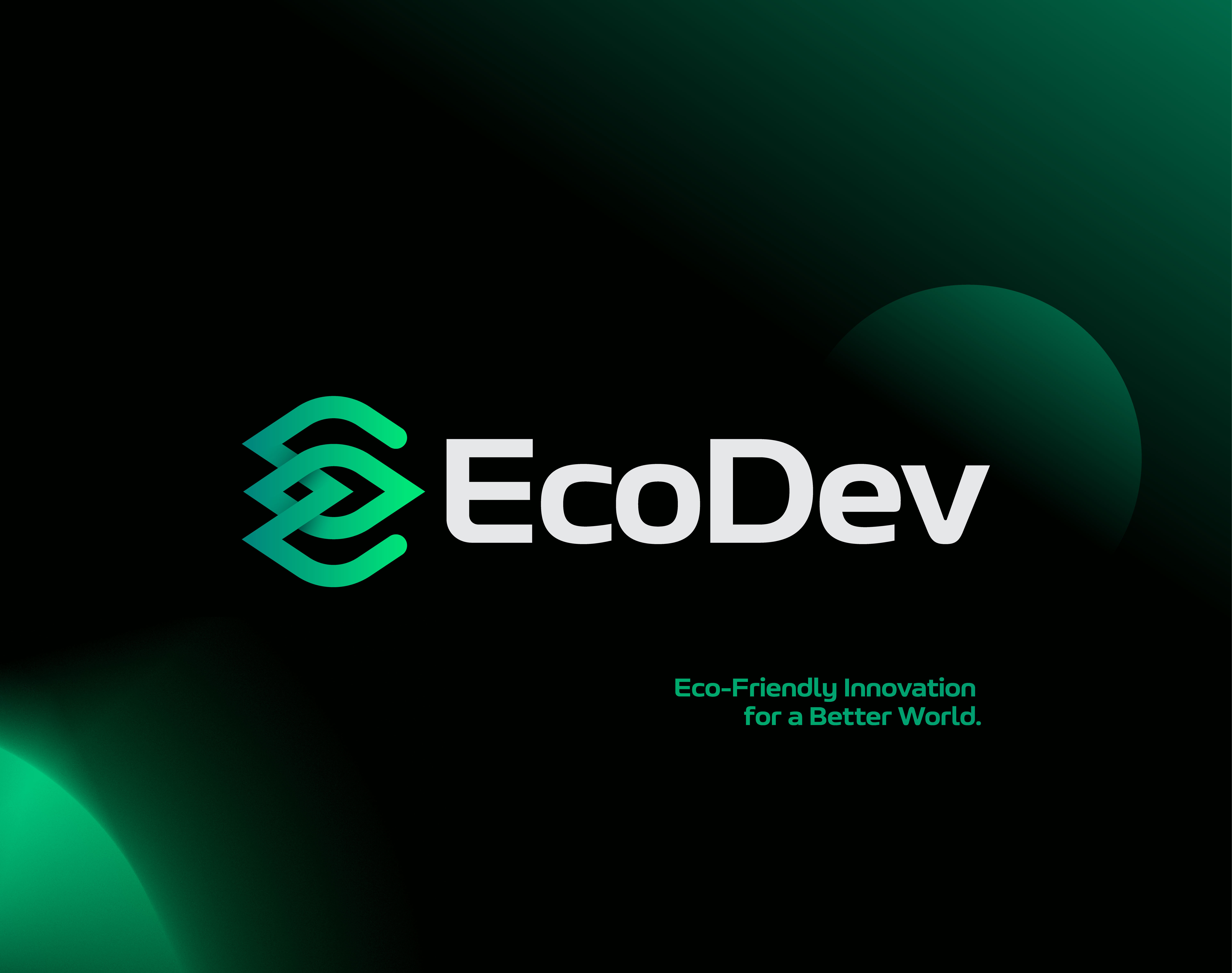 EcoDev - E logo, E letter, Organic, Tech, Modern logo, UI, App ai app application branding creative logo design e letter e logo eco gradient logo logo logo design logo designer logo maker modern logo organic software ui web website
