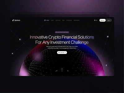 Crypto Landing Page blockchain crypto crypto landing page crypto platform crypto trading crypto wallet cryptocurrency cryptocurrency website defi exchange finance financial fintech fintech platform investment landing page token trading trading landing page web3