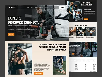 Vantafit Studio — Fitness Website UI Design adaptive fitness fitness fitness website fitness website design gym design health fitness landing page health fitness website landing landing page seative sport design sports website design top uiux agency ui uiux web design website workout workout website