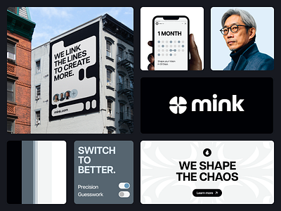 Mink Agency Branding agency brand brand guidelines brand identity branding graphic design halo lab identity logo logo design logotype marketing packaging