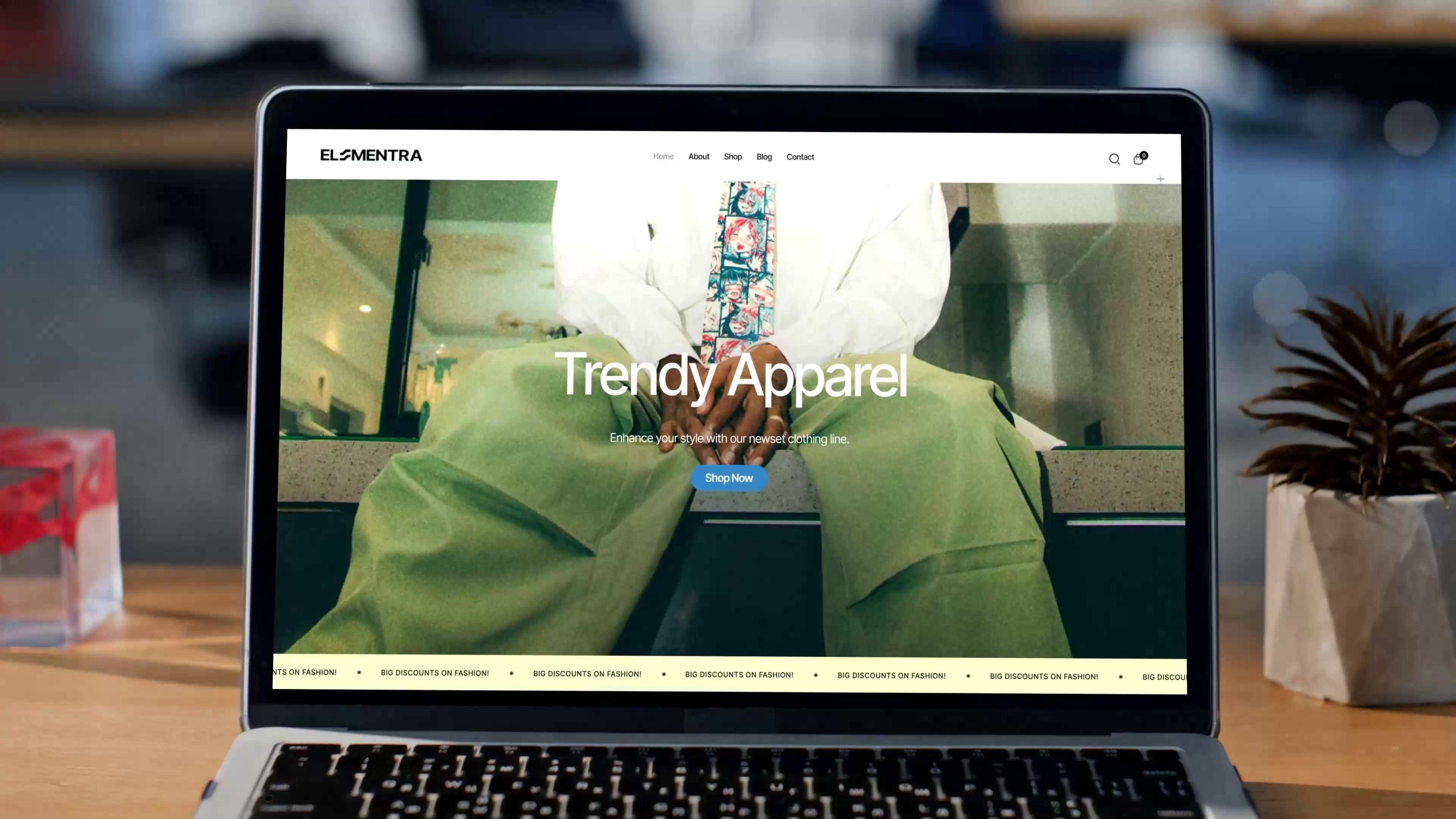 Example of Show Your Website In Action.