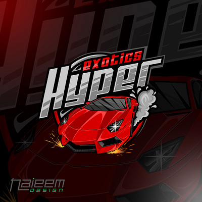 Hyper Exotics Racing Logo – Red Supercar Team Branding Design aggressive car logo design automotive racing logo car racing logo circuit racing logo custom racing logo drift racing logo esport racing logo hyper exotics racing logo modern motorsport branding motorsport team logo naieem design racing logo performance car logo premium racing brand logo racing logo design racing team branding red supercar illustration speed car logo supercar racing logo tuner garage racing logo vector racing logo