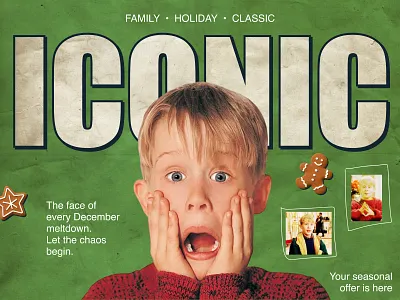 Home Alone Holiday Banner — Xmas Promo 🎬🎄 ad advertisingdesign banner christmas christmasdesign creative holiday holidaybanner home alone homealone instagram marketingdesign poster posterdesign promo seasonaldesign twitter x xmas xmaspromo