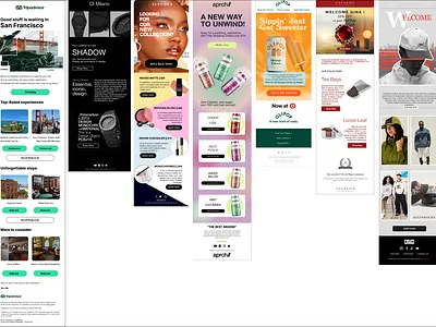 Portfolio branding email design email marketing figma swiss design typography