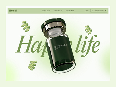 Weight Loss Website Design/ Hero Section doctor healthcare hero medical modern modern weight loss website modern weight loss websitw online doctor product saas supplements telehealth ui design web design weight loss weight loss medicine weight loss ui weight loss uiux weight loss web design weight loss website