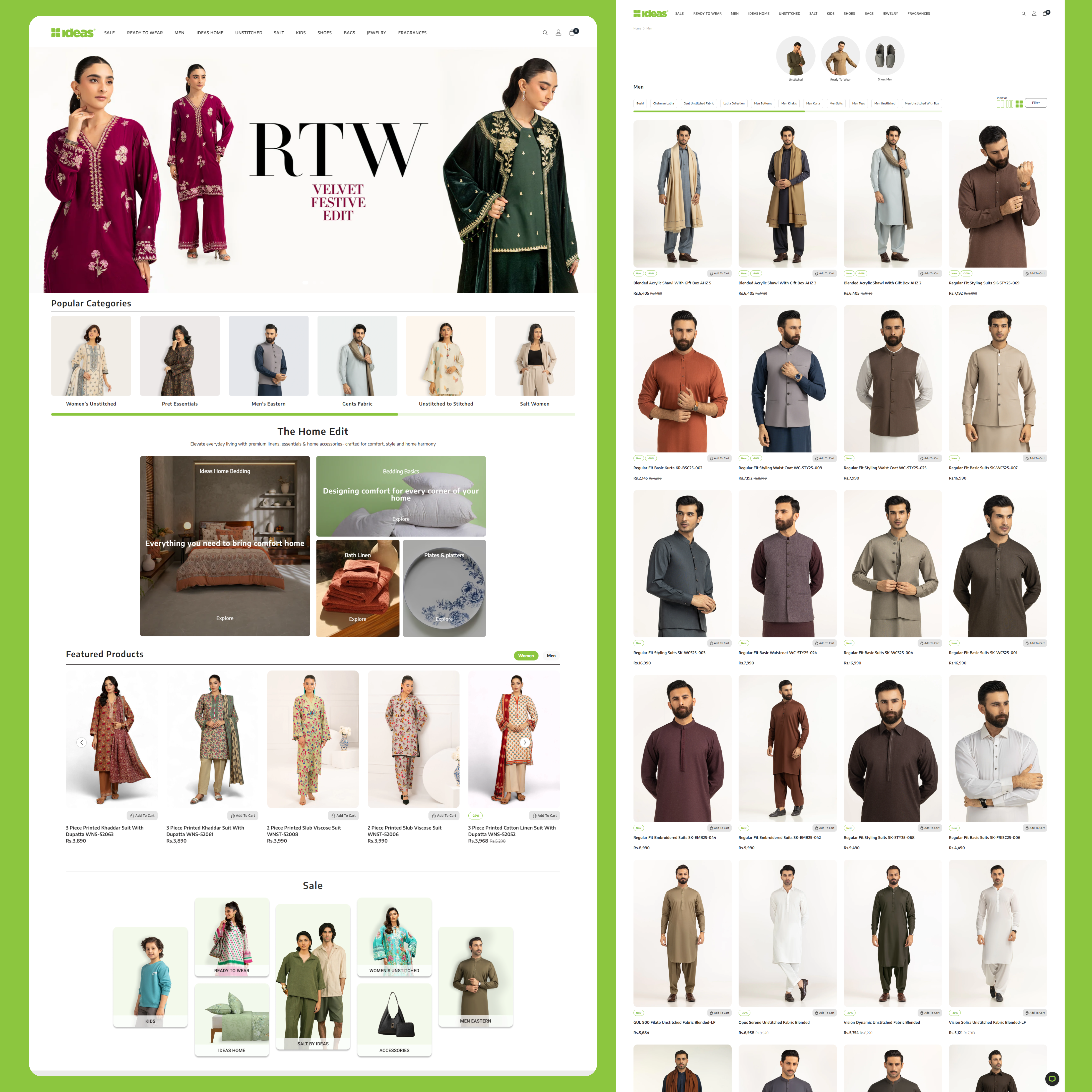 Premium Fashion & Homewares Website 3d animation behance branding design dribbble graphic design graphicdesign instagood instagram likes logo love motion graphics photooftheday quotes stayhome ui uidesign website