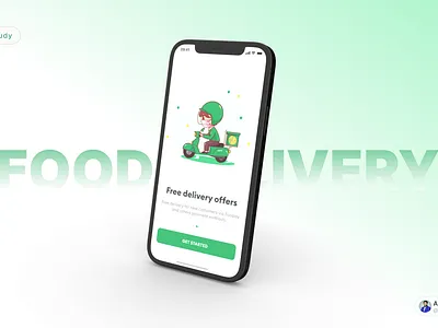 🍔 Food Delivery App UI – Clean & Modern Mobile Design app dashboard figma food app food delivery mobile app ui modern ui ordering app restaurant app ui design ux design