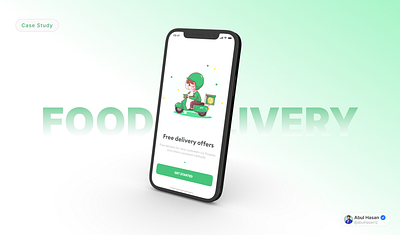 🍔 Food Delivery App UI – Clean & Modern Mobile Design app dashboard figma food app food delivery mobile app ui modern ui ordering app restaurant app ui design ux design