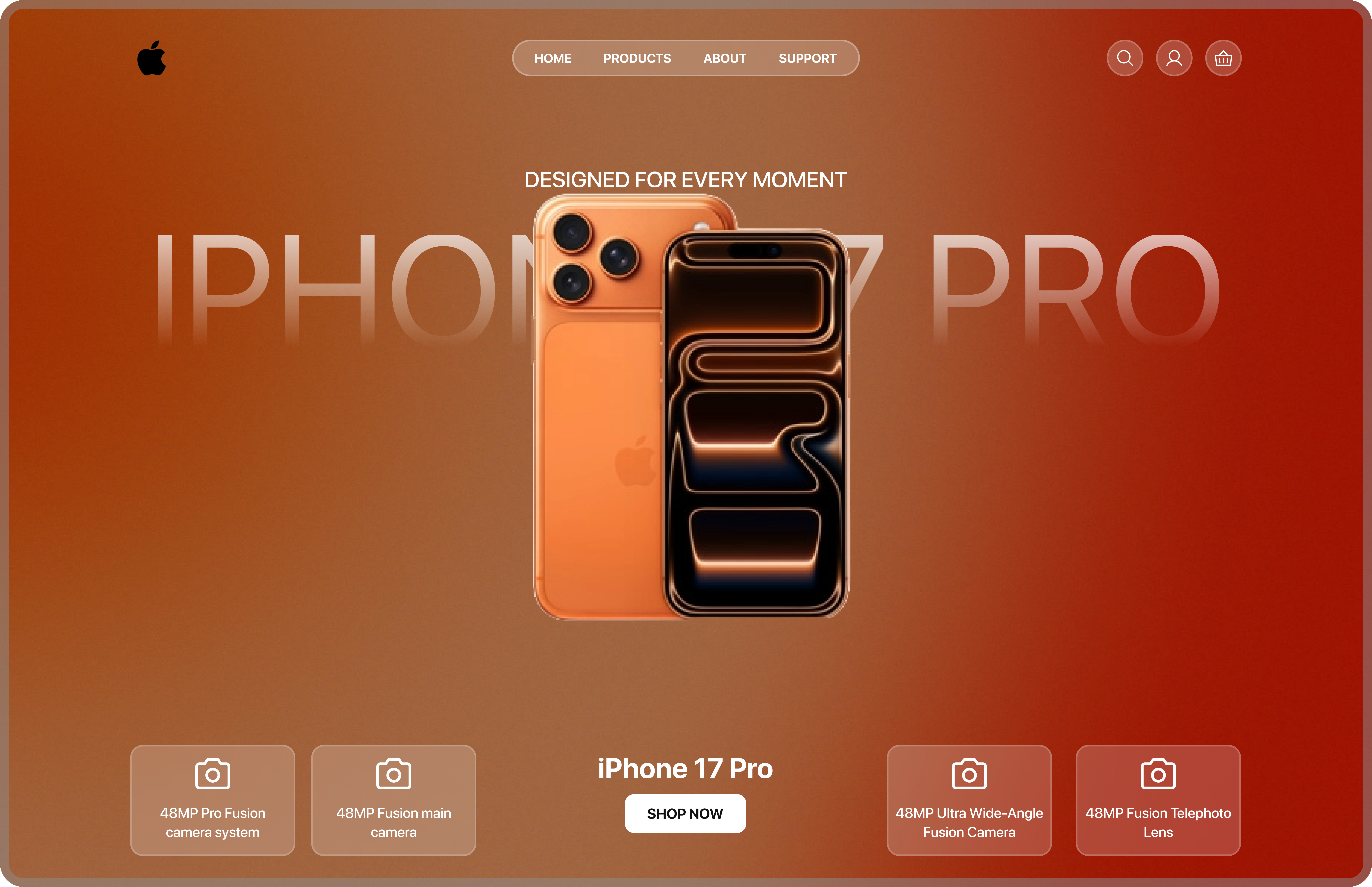 High-End Product Website Design – Clean & Premium UI/UX design figma graphic design illustration landing page modern ui