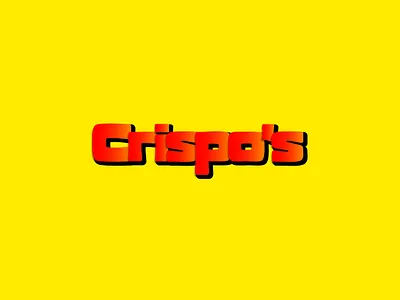 Crispo's Wordmark Logo Design - Brand Identity brand identity brand logo branding colorful consumer goods food and drink food branding food marketing fun identity logo logo design logotype packaging playful snack typeface typography visual identity wordmark