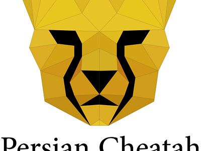 Persian Cheatah branding design graphic design illustration logo persian cheetah cub vector