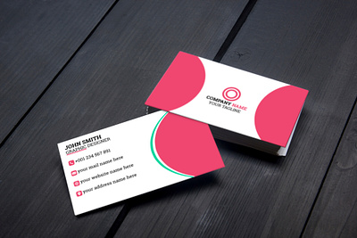 Business Card Design banner templates branding business card corporate business card creative graphic design illustrations logo poster social media post