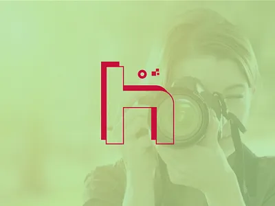 H Monogram Logo branding graphic design graphicdesign h logo logo logodesign modern logo photography logo