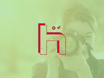 H Monogram Logo branding graphic design graphicdesign h logo logo logodesign modern logo photography logo