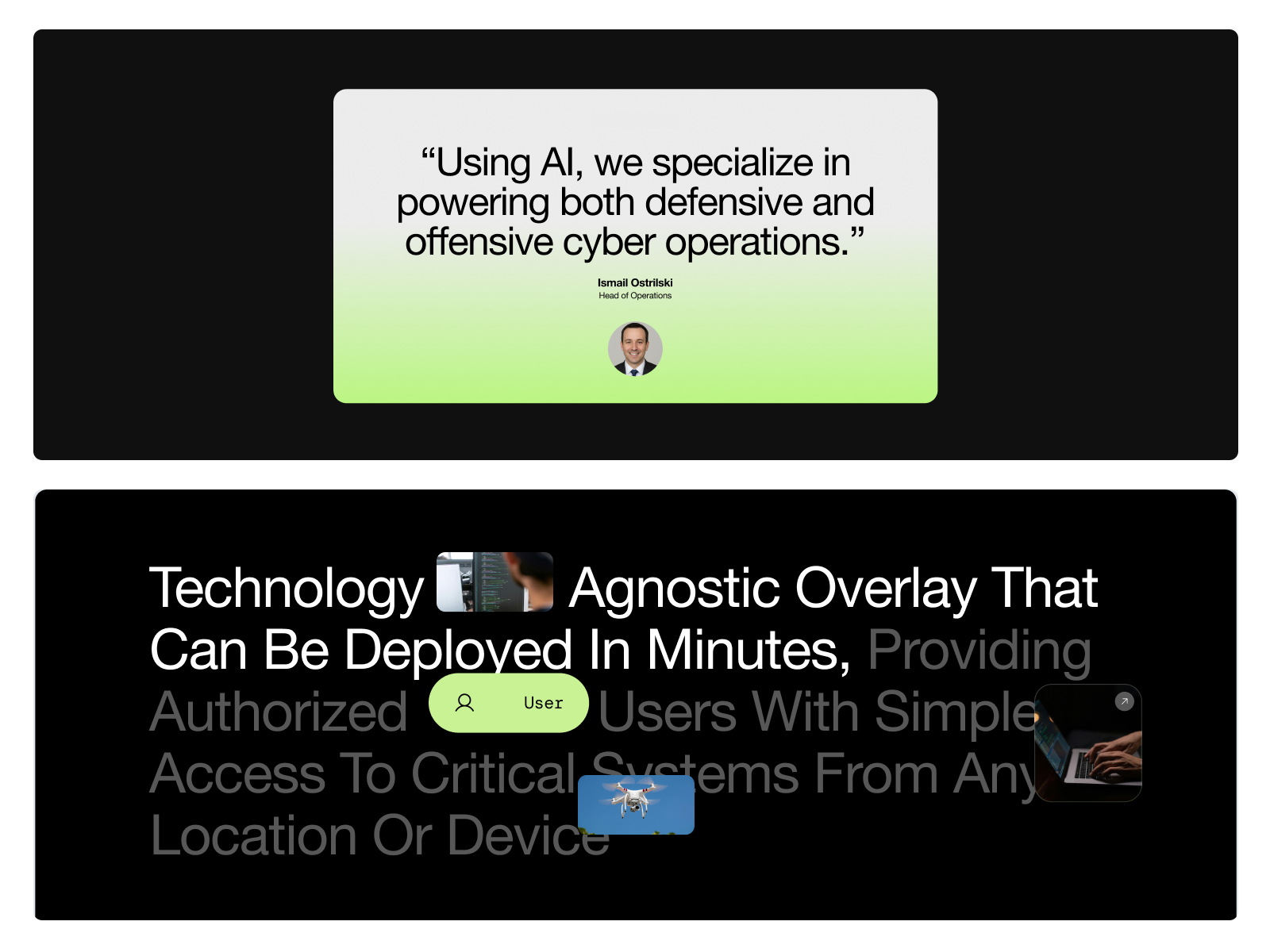 Example of Where Bold Meets Secure
