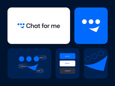 Chat for me - Logo Design ai logo amazing logo app logo brand identity branding chat logo chatbot logo consulting logo creative logo e commerce logo graphic design icon logo logo design minimal logo modern logo saas logo tech logo unique logo web3 logo