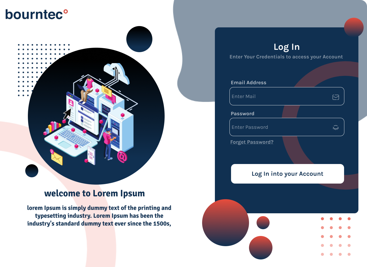 UI/UX: Login page design by Aniket Mohanty on Dribbble