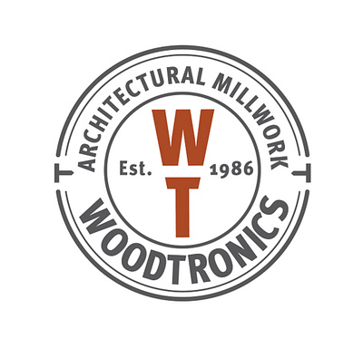 Logo Design - Woodtronics Architectural Millwork brandidentity logodesign