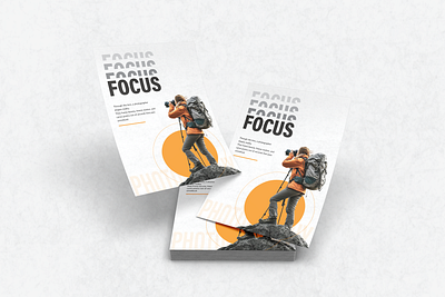 Photography Flyer - Focus advertising agency branding brochure business corporate creative design digital flyer graphic design leaflet marketing modern photography professional