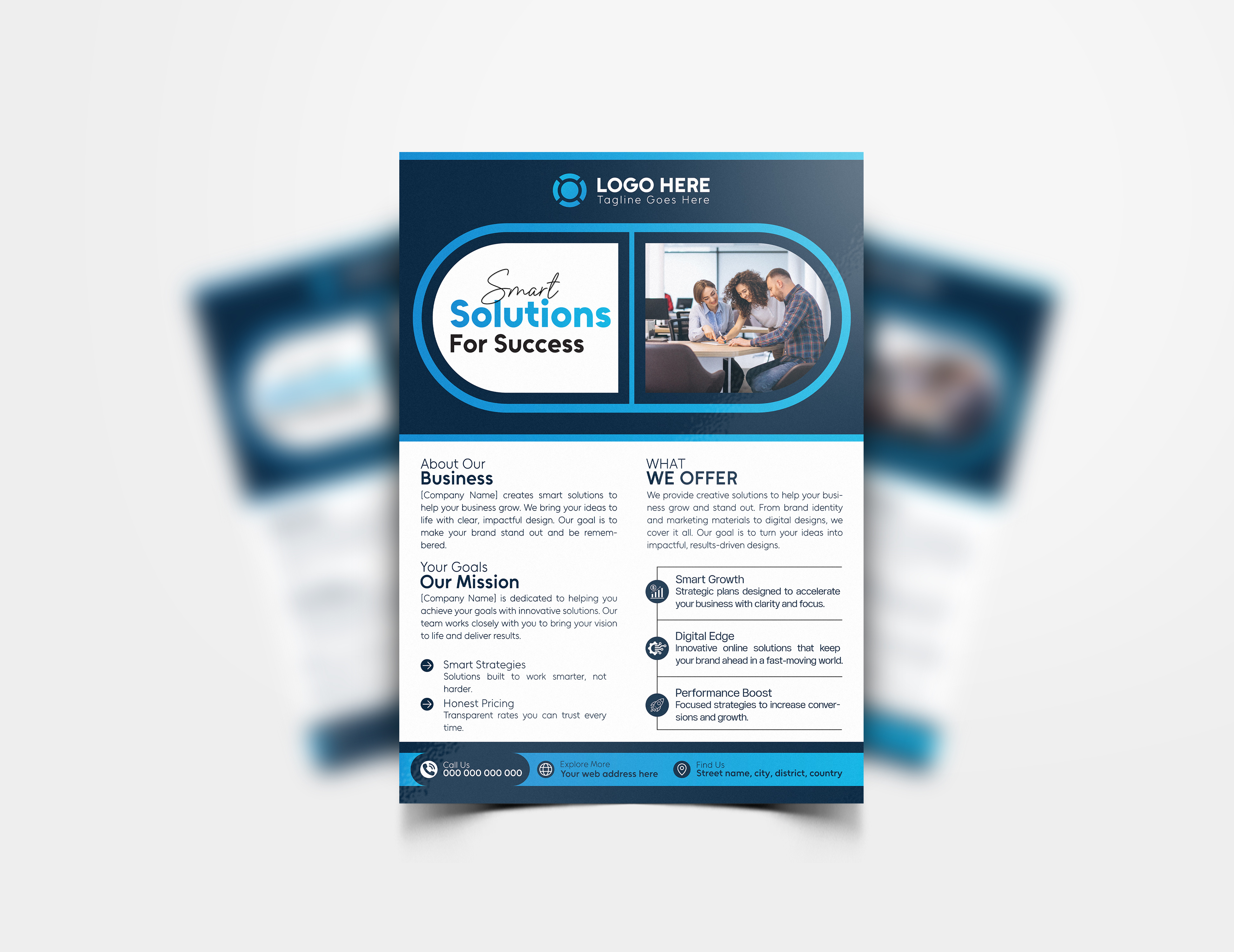 Modern Corporate Business Flyer agency flyer branding design business brochure business flyer business promotion clean flyer company flyer corporate branding corporate design corporate flyer corporate identity creative flyer flyer design flyer template marketing flyer minimal flyer modern design modern flyer print design professional flyer