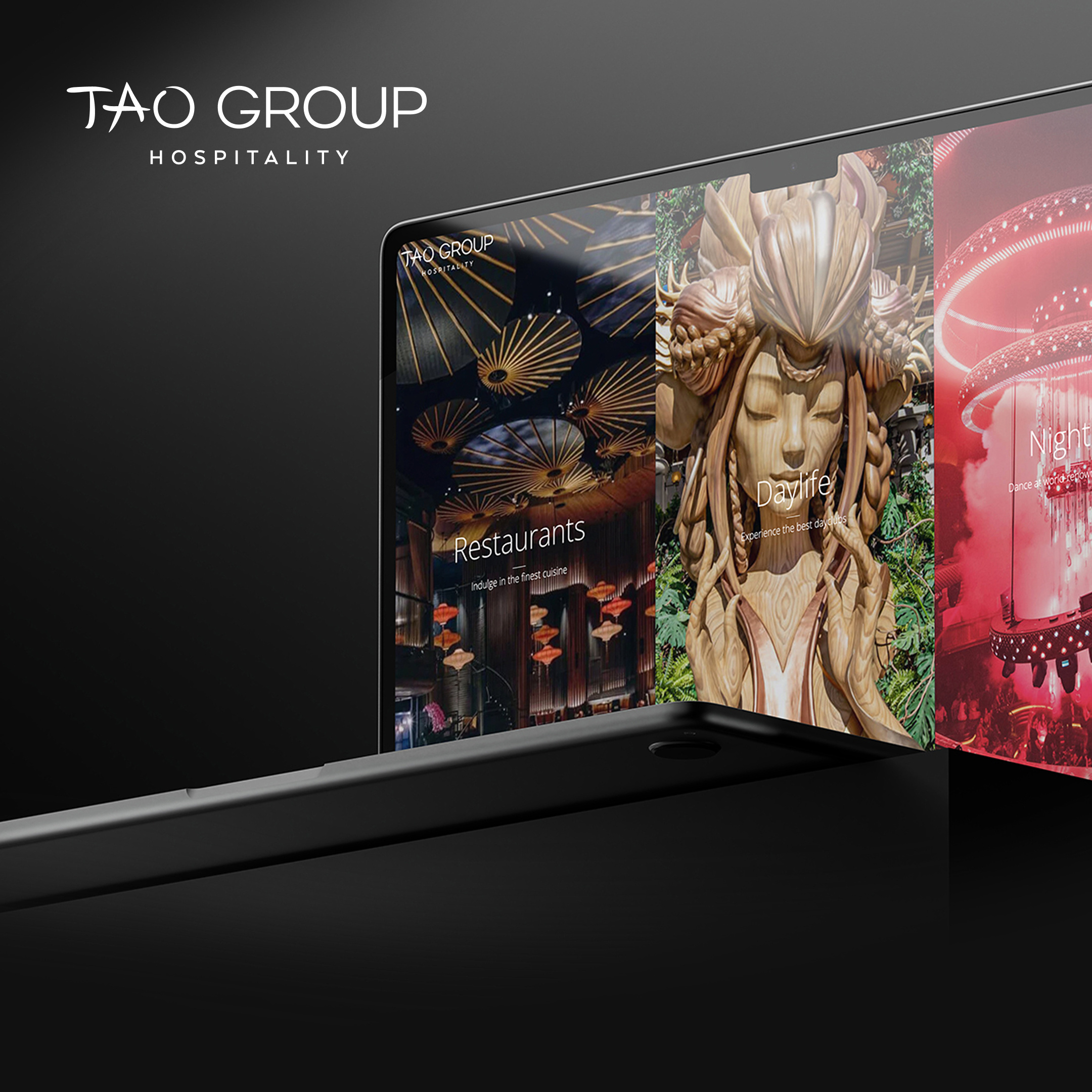Tao Group Hospitality // Website Design & Development chicago custom development events calendar graphic design group hospitality london los angeles luxury new york nightlife restaurant singapore tao tao group uxui website wordpress