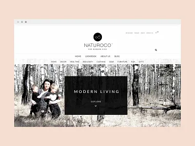 Interface in Focus – Homepage Design branding e commerce design graphic design logo shopping cart ui ux web design