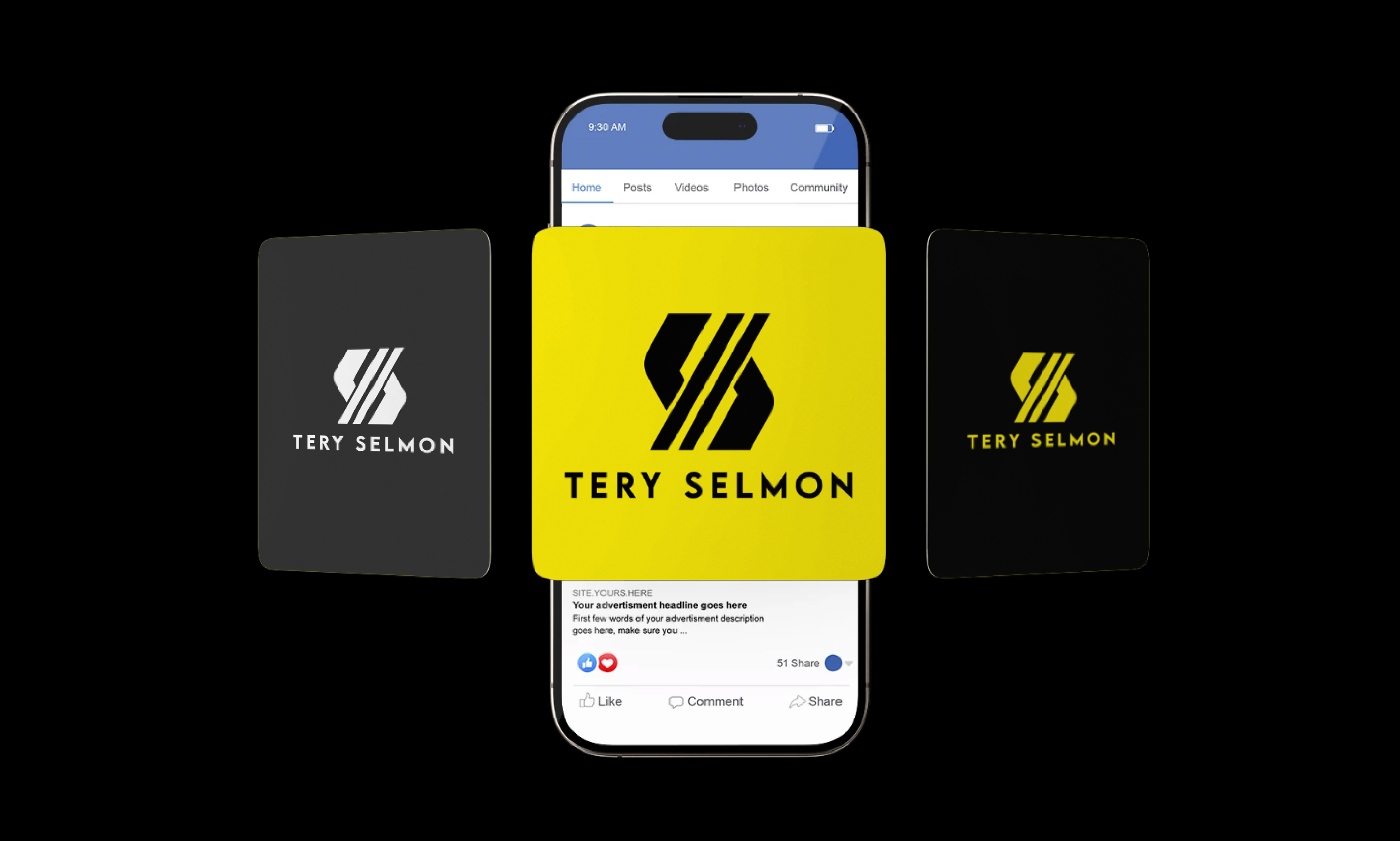 Example of I Will Do Luxury Monogram Logo Design