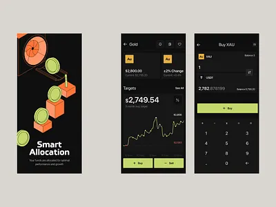 Smart funds app android app buy buy gold design gold illustration ios ios app design ios illustration ios stock market mobile stock stock app stock application stock illustration stock market ui ux