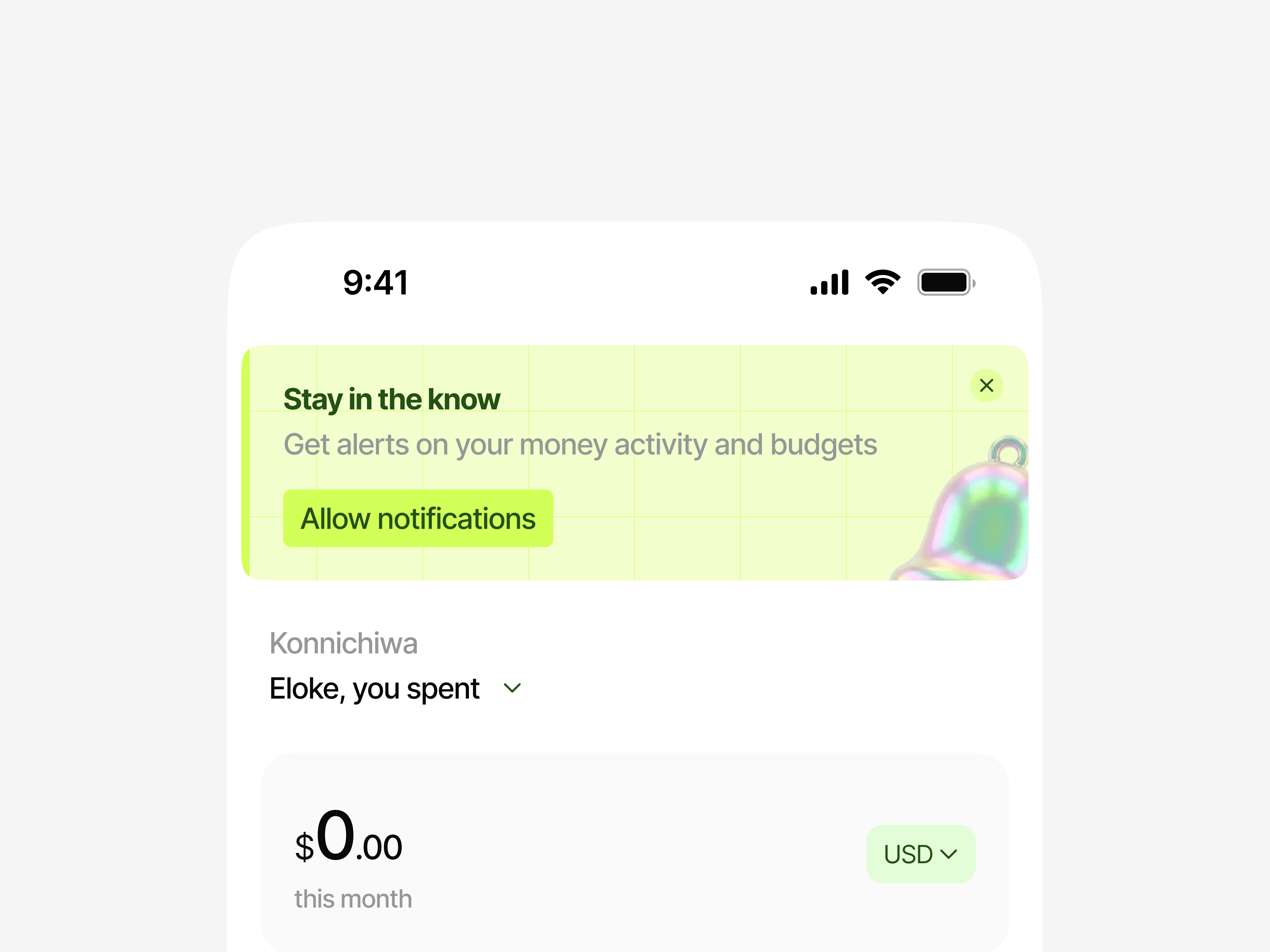 Notification Alert Banner. 3d alert app banner clean design ios minimal notification ui design ux