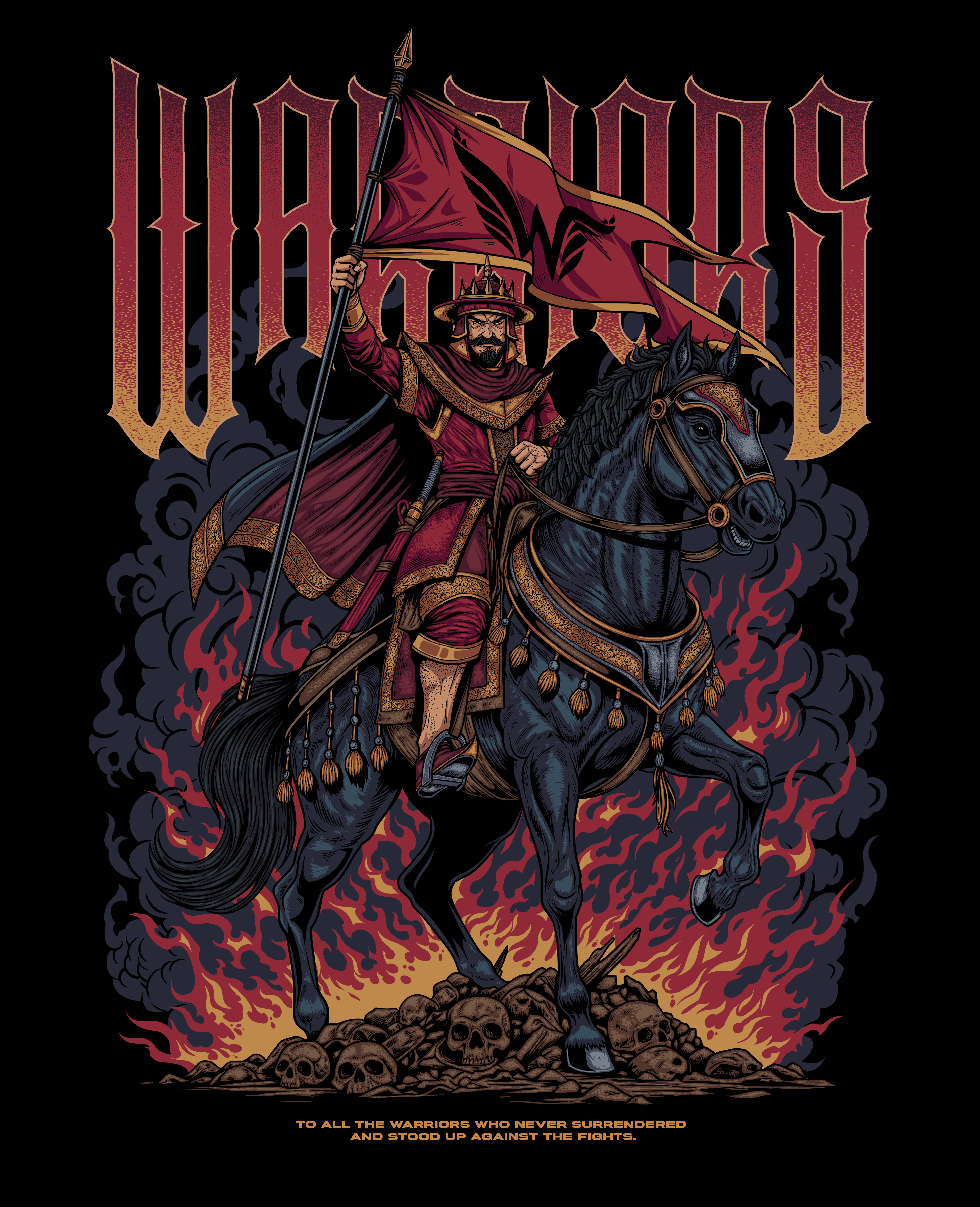 "Warriors" Illustration