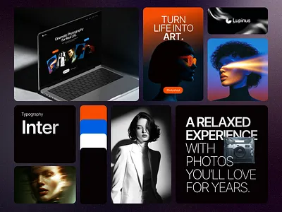 Photography Agency agency artdirection branding creative dribbble hero landing landingpage photo photography portfolio productdesign ui uidesign ux web webdesign website