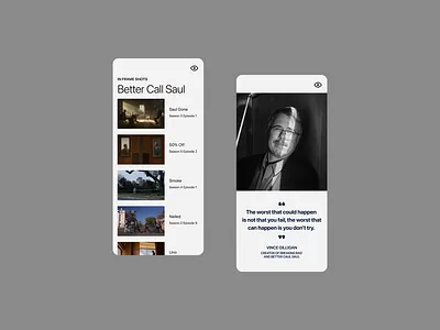 Daily UI - Mobile App Concept app clean daily ui dailyui digital design entertainment interface minimal mobile mobile app mobile design quote ui ux web app web design webdesign