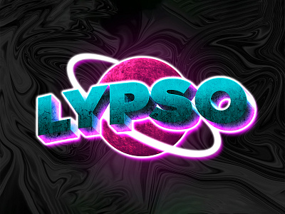 LYPSO | Text Effect - Photoshop Template 3d 3d text colors design globe logo lypso mockup photoshop template