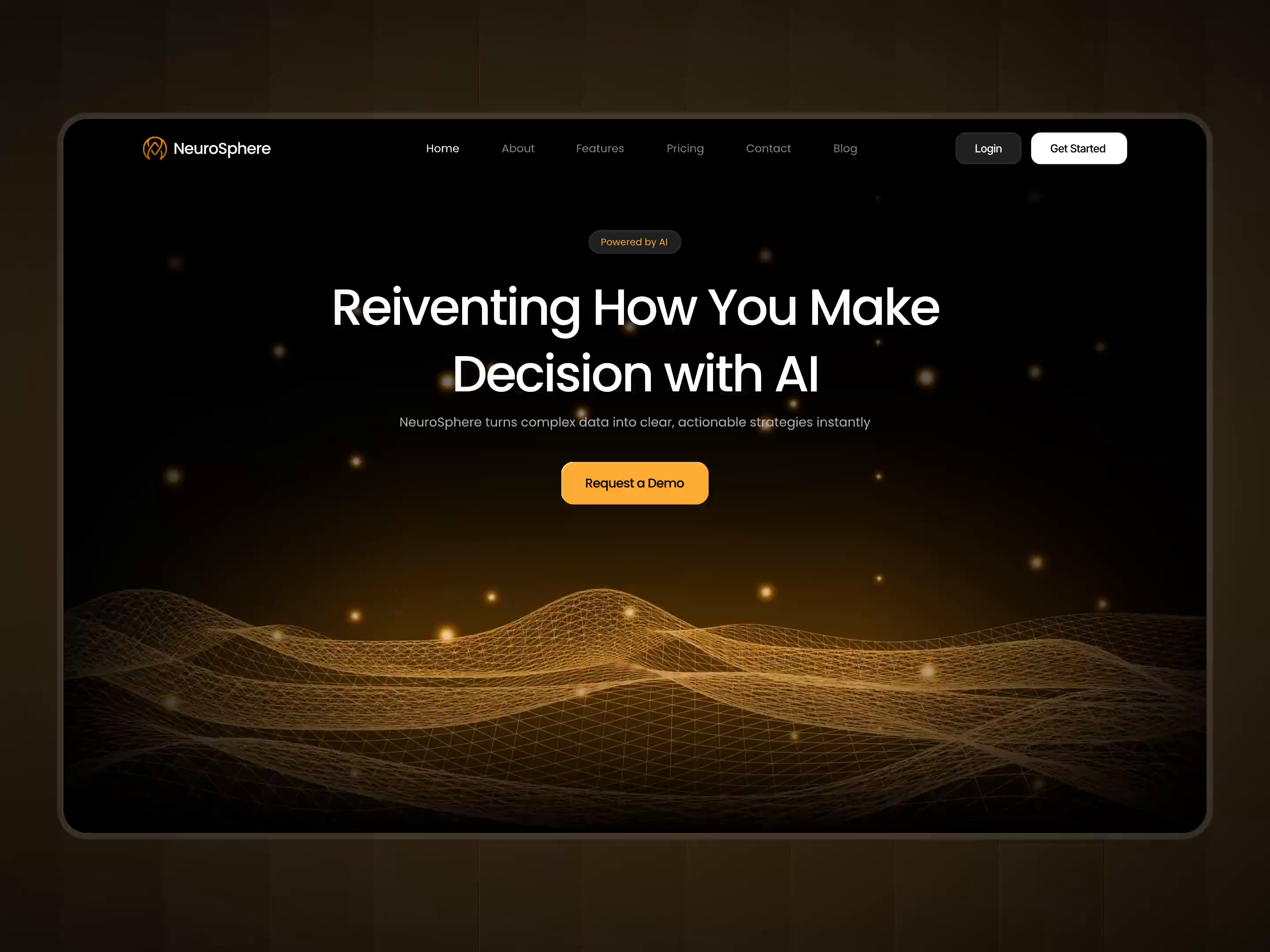Example of Modern & Minimal Website UI/UX Design