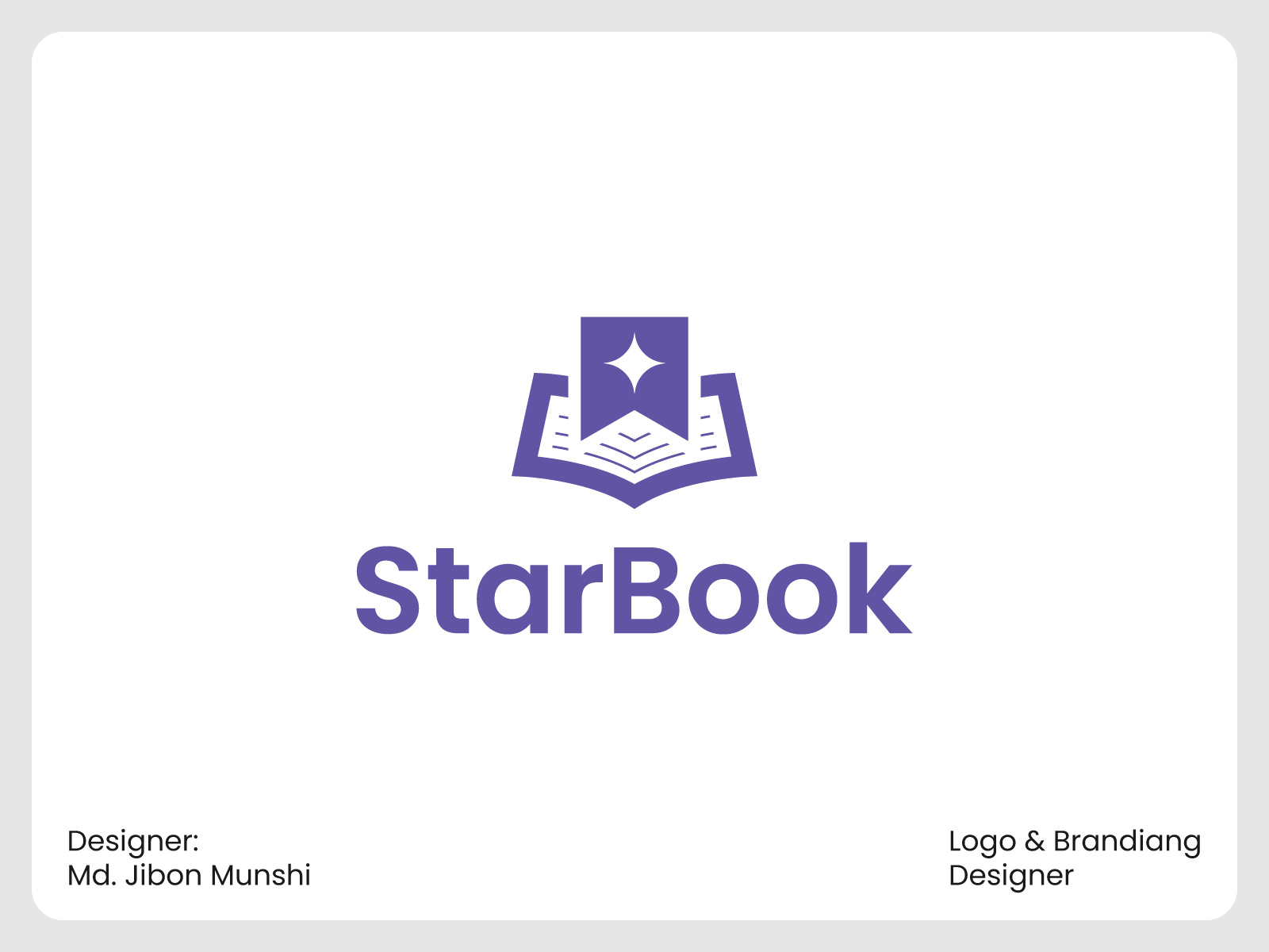 StarBook - Education, Modern Book logo book logo bookmark logo branding corporate logo creative logo design drasticlogo education education logo graphic design learning logo logo designer logo mark minimalist logo modern logo monogram school star logo vector