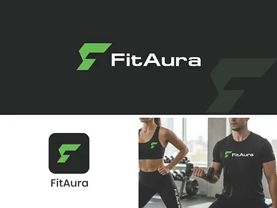 Fitaura branding graphic design logo