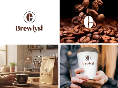 Brewlyst branding graphic design logo