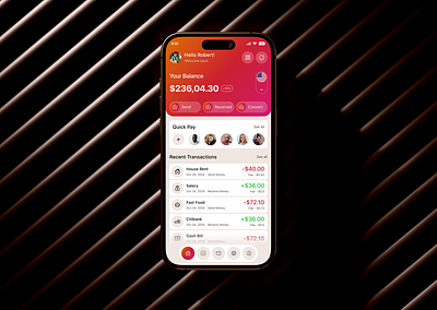 Finance Money Management App app app design b2b banking app budget tracking digital wallet finance finance mobile app fintech management mobile app modern money ui design wallet
