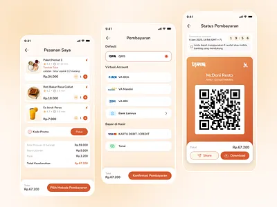 McDoni | Self-Ordering Kiosk Interface design figma fnb food app mobile app mobile app design ued ui ui design uiux user experience user interface ux
