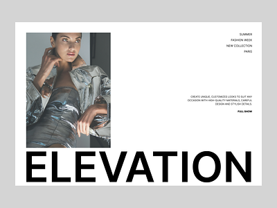Mood Inspiration #1 art art direction branding design fashion hero landing page layout magazine minimalist ui web web design