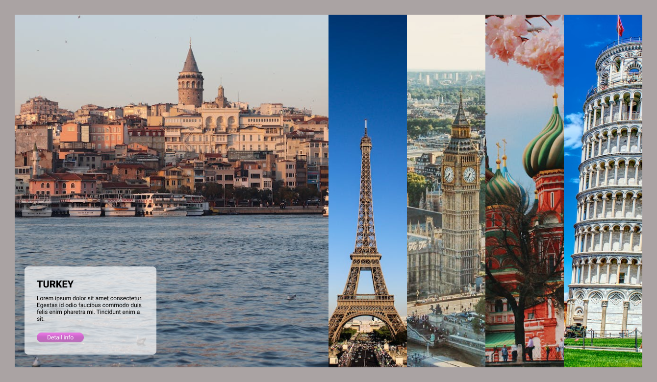 Info Cards / DailyUi - 045 app design ui ux