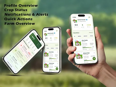 Farmer Dashboard Features App Design app design dashboard app farmer dashboard template uiux uiux