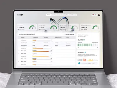 Dashboard, Progress Tracker, Modern Data Visuals admin admin ui clearn dashboard modern progress saas tracker