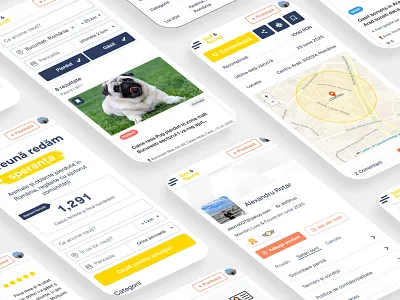 🔍 Lost & Found - Reuniting People with Lost Items & Pets app branding design illustration mockup saas social impact ui ux web design