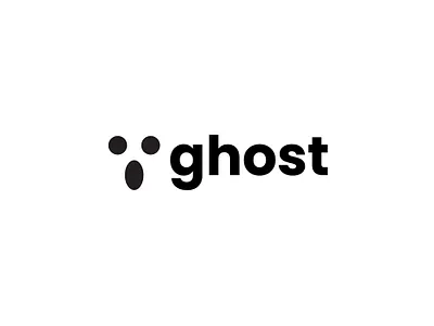 Minimal ghost logo graphic design logo logo creator logo designer logo maker minimal minimal ghost logo minimalist minimalistic logo modern logo