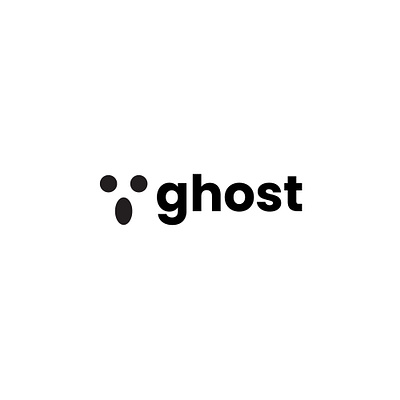 Minimal ghost logo graphic design logo logo creator logo designer logo maker minimal minimal ghost logo minimalist minimalistic logo modern logo