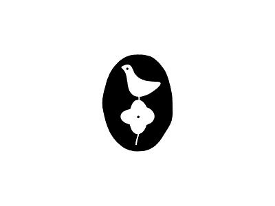 Bird&Bloom aistis bird bloom bold branding graphic design identity illustration lithuanian logo logodesign mark minimal simple symbol vilnius