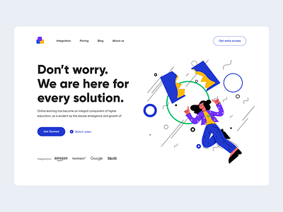 Dotbox - Get early access page about us blog business website ceative web design fintech website design get started header integration landing page pricing product design profile request access saas user interface watch video web design web3 webflow website design