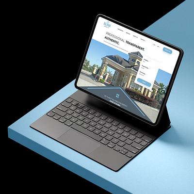 Real Estate Website Design apartement blink realty branding clean company corporate design hospitality website landing page logo luxury minimalist modern property agent property management realestate residential rental uiux web ui webflow